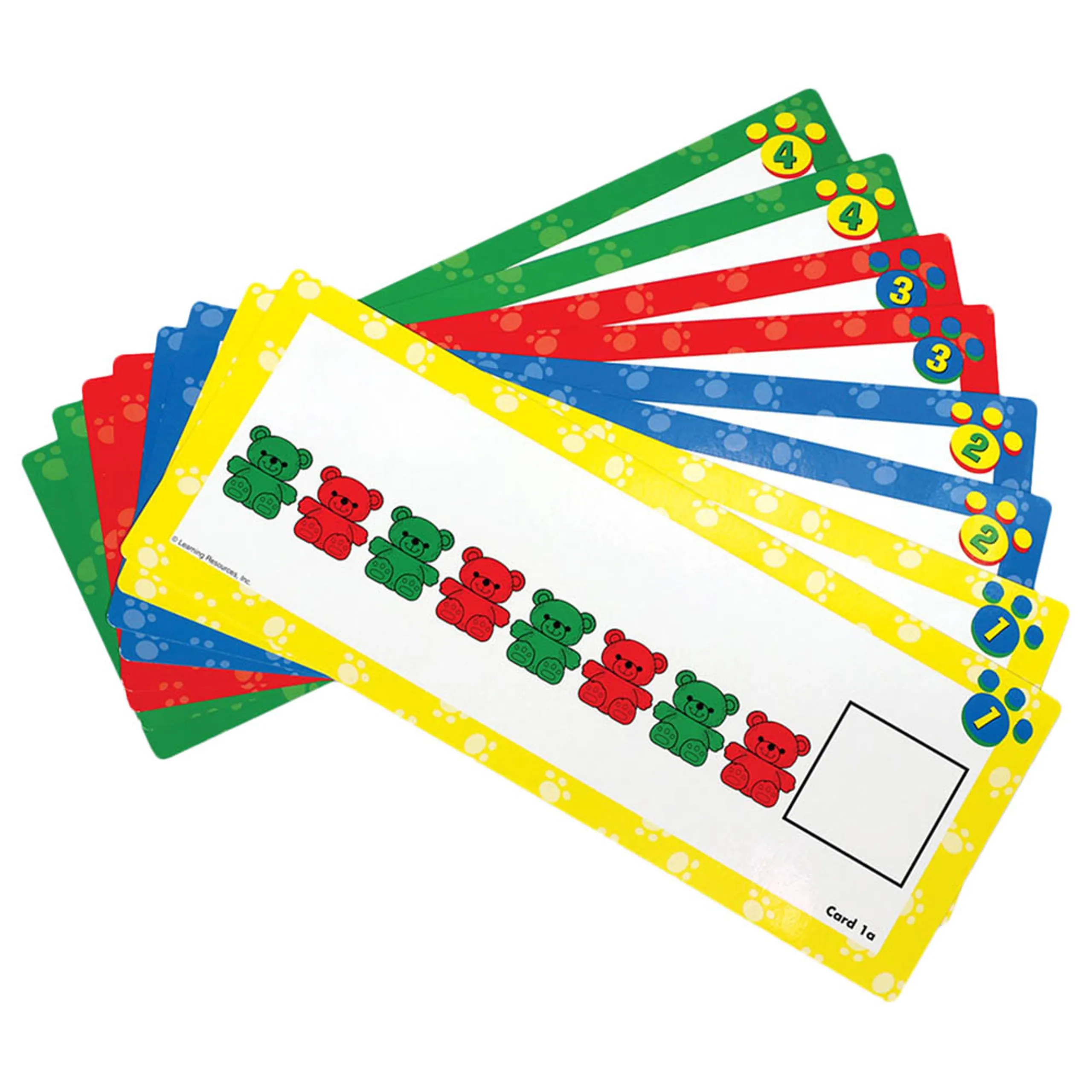 Compare Bears Pattern Cards - 3+ Years 16 piece(s)