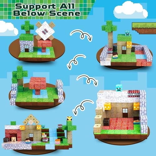 Magnetic Blocks - Windmill Falls Homes 150 pcs