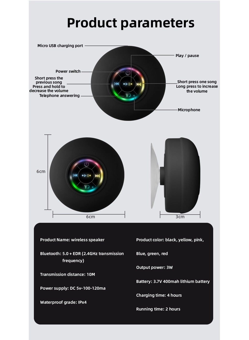 Mini Bluetooth Speaker