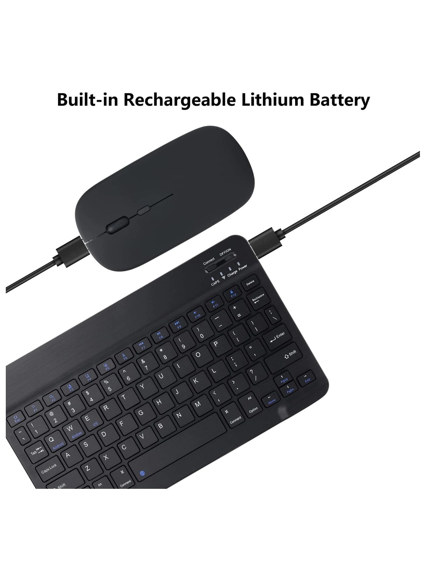 Universal Keyboard and Mouse Combo - EN/AR Wired/Wireless