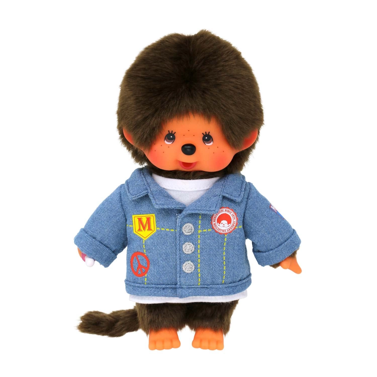 Microsoft Monchhichi - Panda 20 cm Denim jacket Plush - Sound
