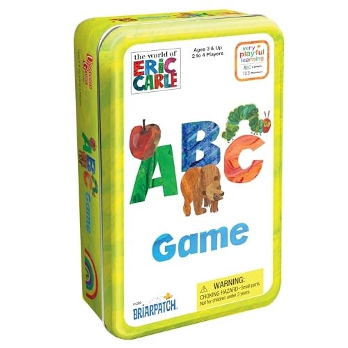 Briarpatch The World of Eric Carle ABC Game Tin - Multi Medium English