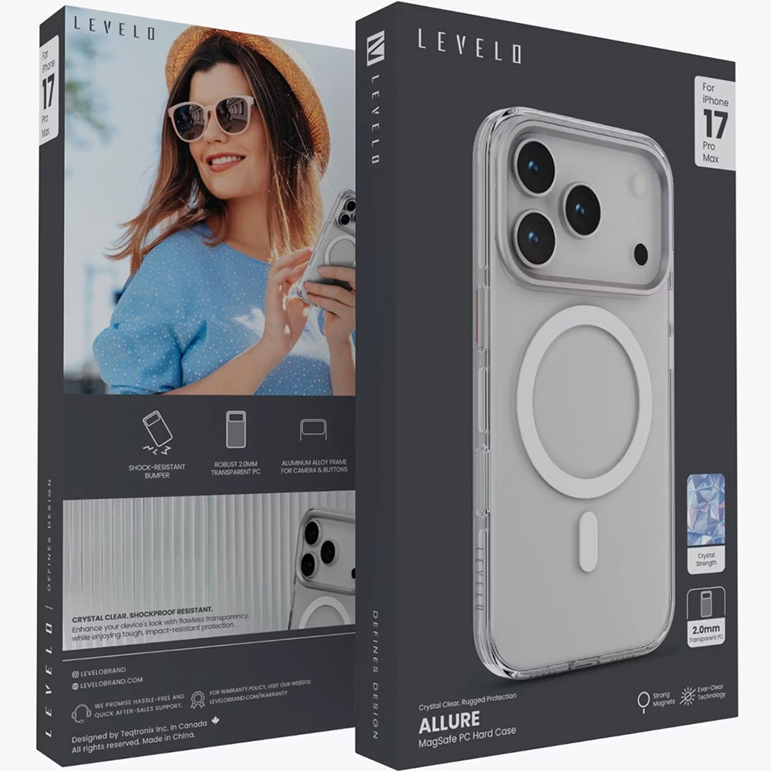 Allure Clear Case with MagSafe for iPhone 17 Pro Max