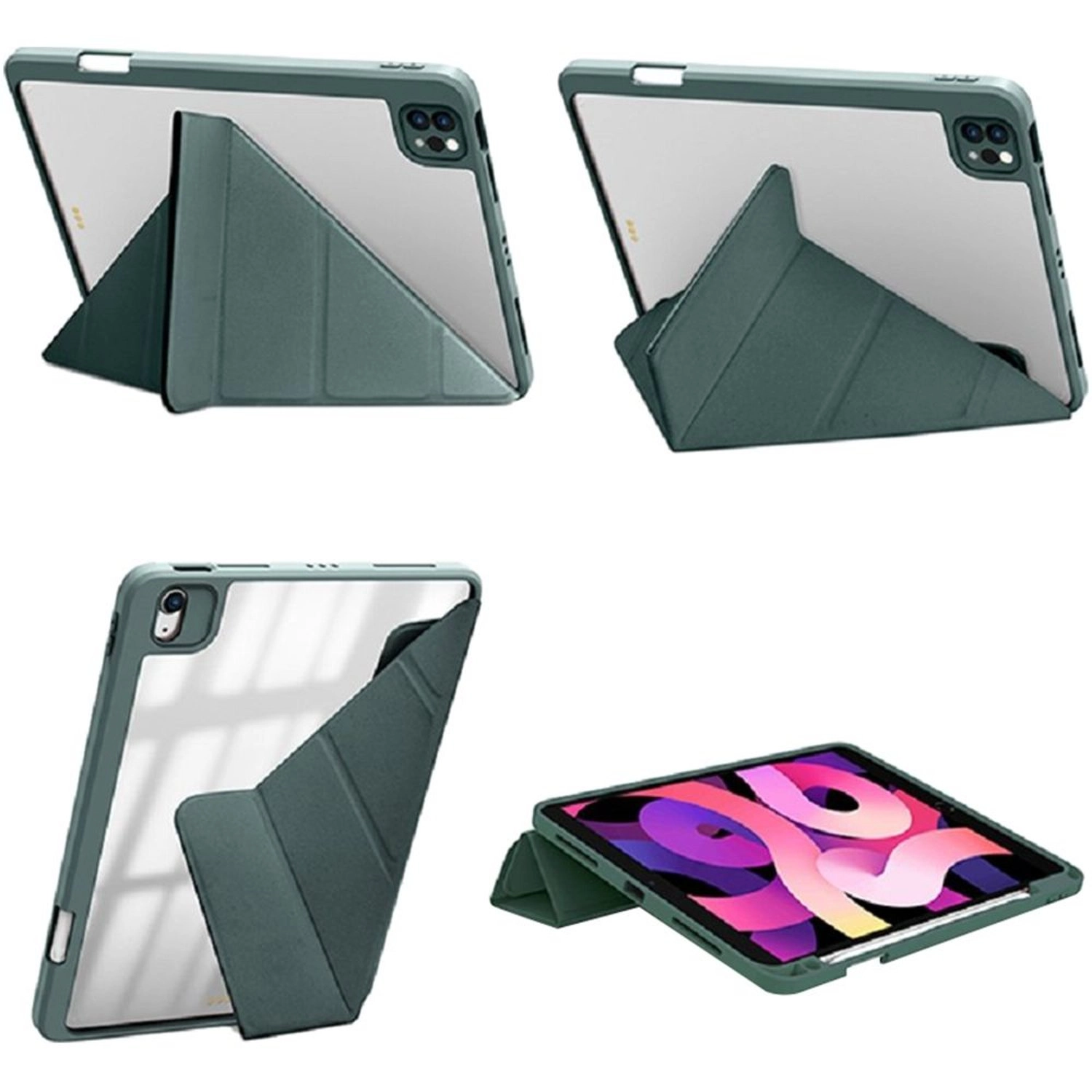 Tri-fold Folio Case with Pencil Holder for iPad 10.9-inch / 10.11-inch