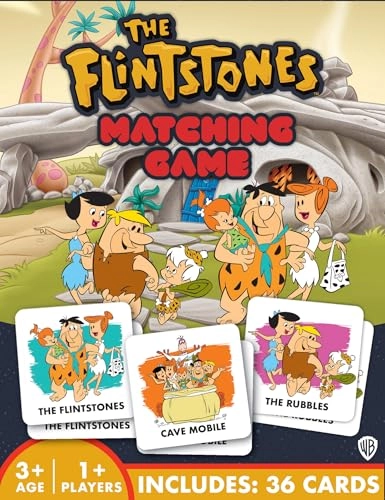 The Flintstones Matching Game - 3 Years and Up 18 matching pairs