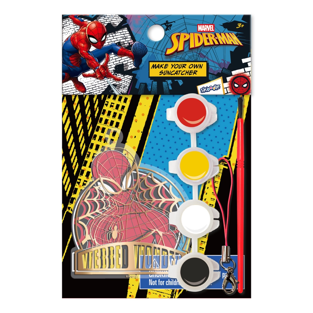 Make Your Own Suncatcher - Spider-Man