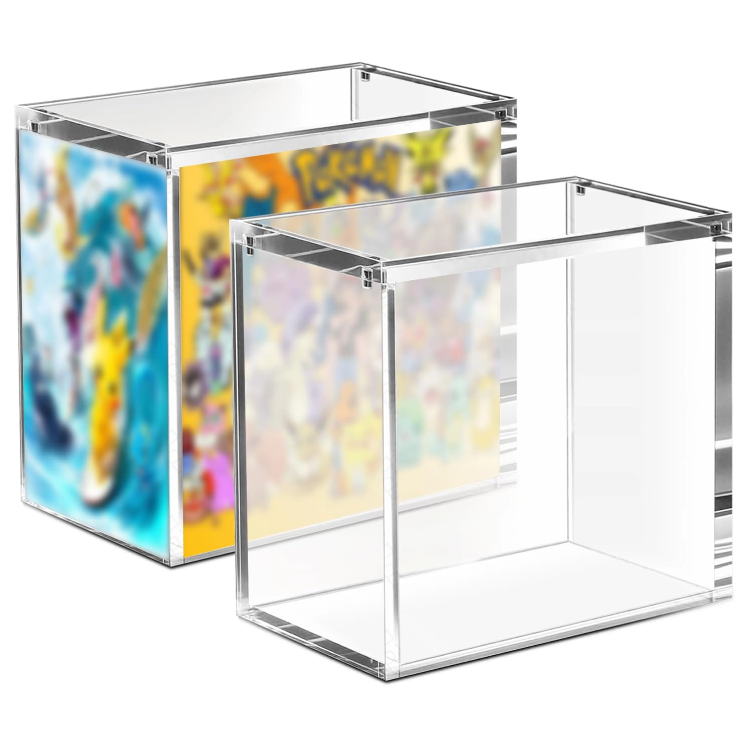 BUYSING PKMN Booster Box Case - Acrylic Stackable Pack