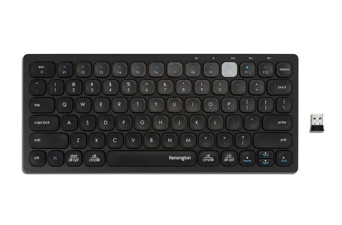Multi-Device Dual Wireless Compact Keyboard - US Wireless
