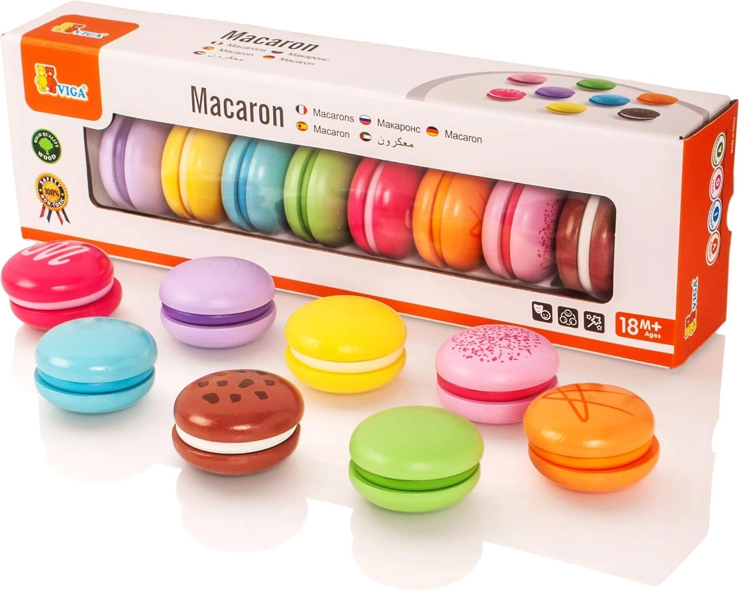 Macaron - 3+ 8 pieces