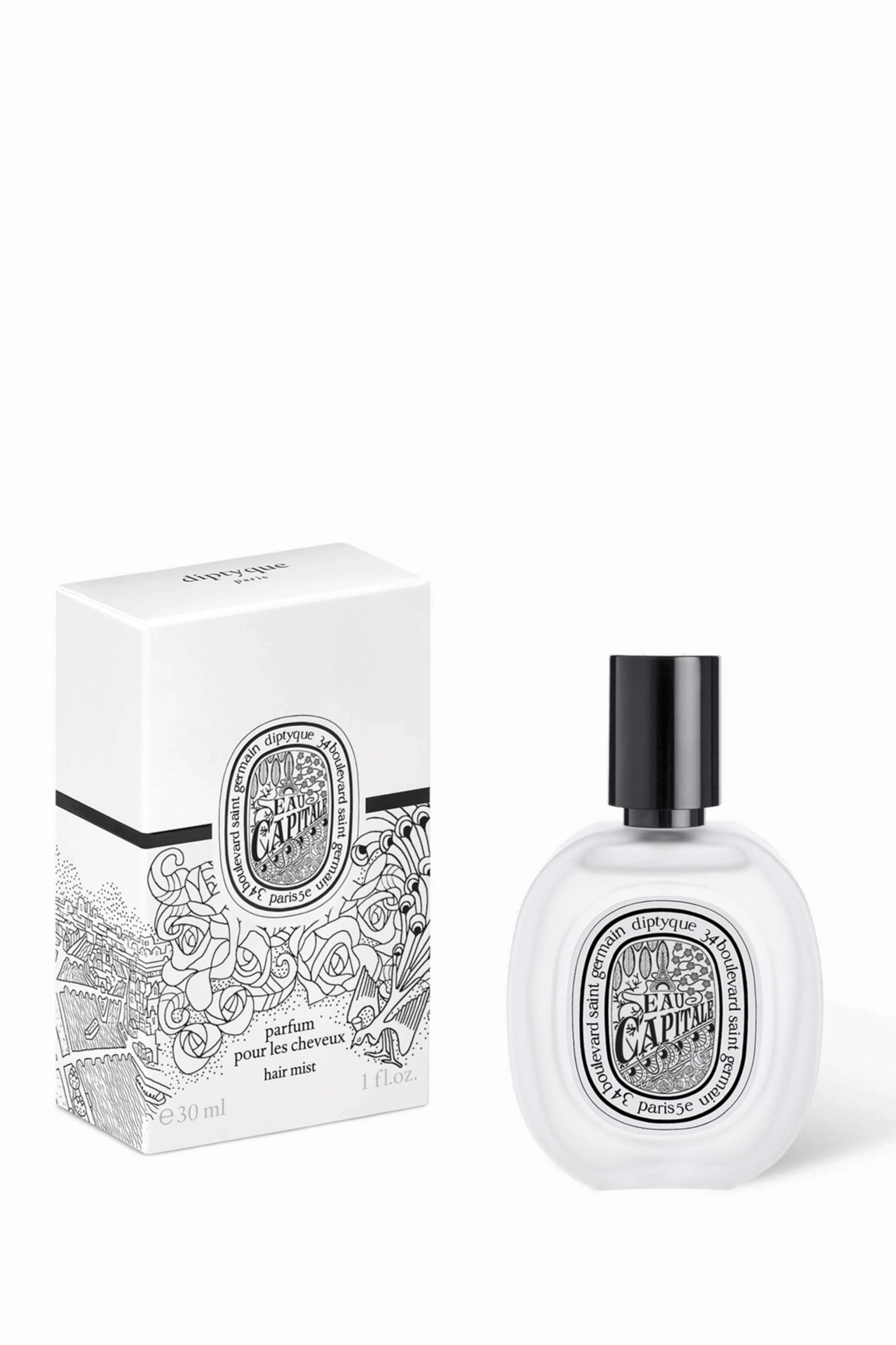 Eau Capitale Hair Mist - 30 milliliter Rose Bergamot Patchouli