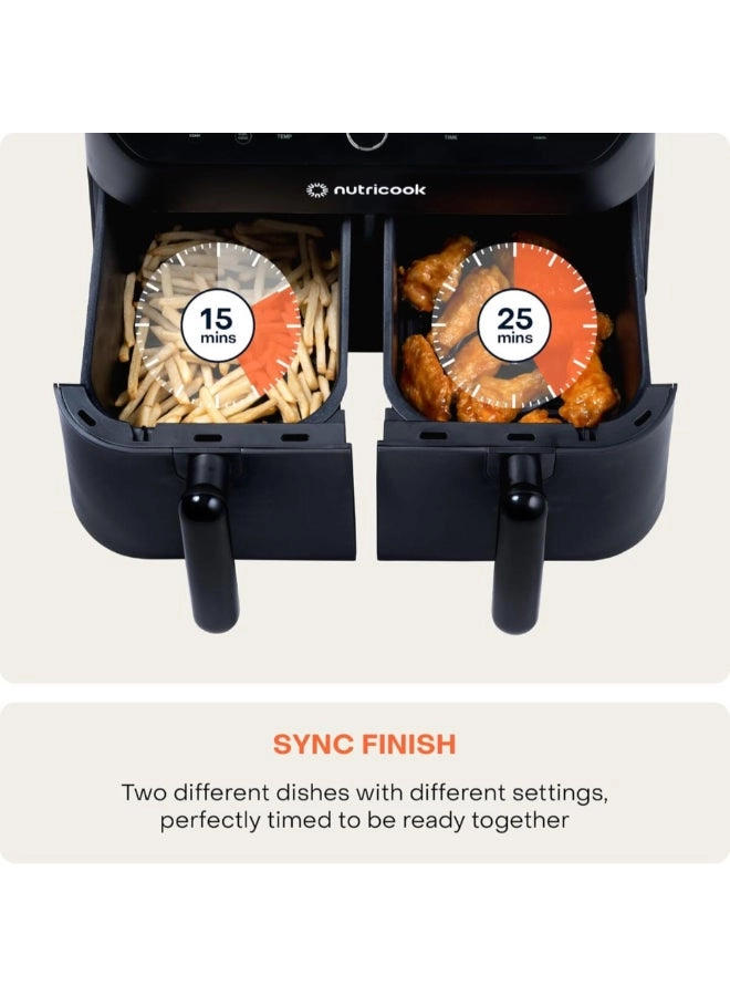 NC AIR FRYER DUO 2 VISION NC-AFD185V