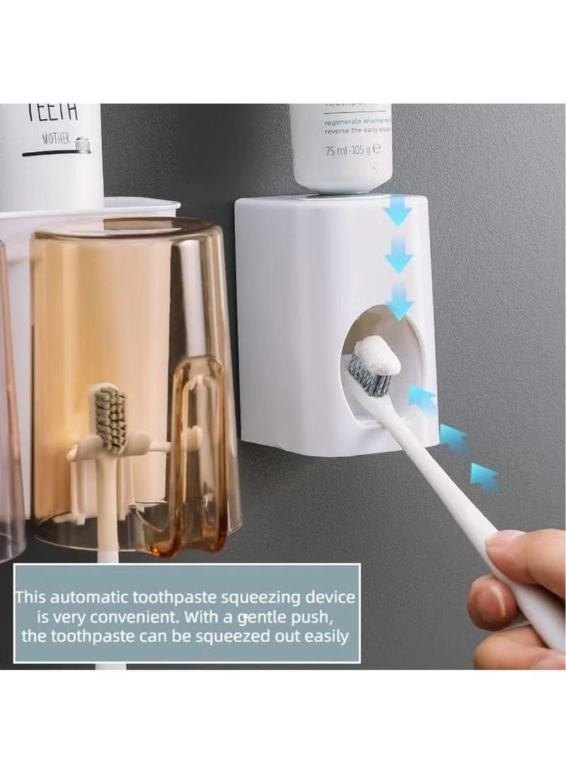 Toothbrush Holder - 5 Wall Mounted