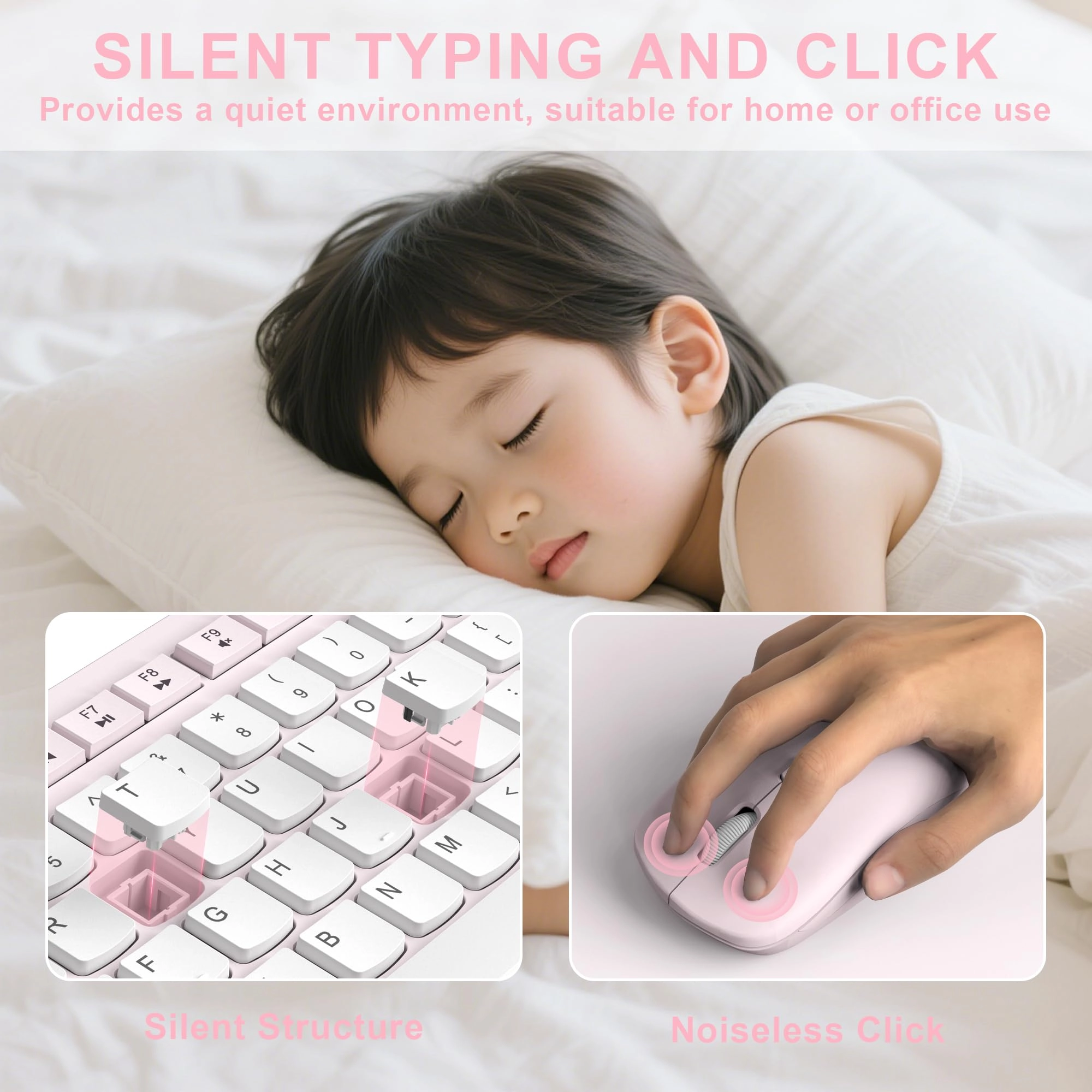 Ergonomic Wireless Keyboard - Wired