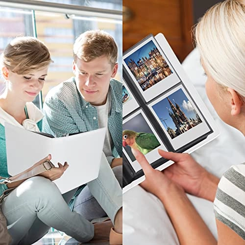 3.5x4.5" 192 Pockets Faux Leather Photo Album