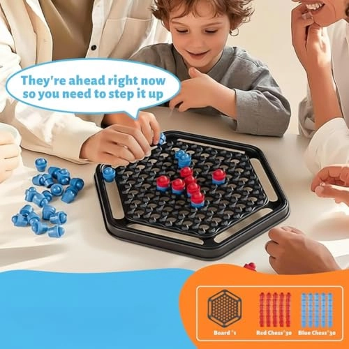Connect 3D Four in a Row - Red and Blue 60 pieces