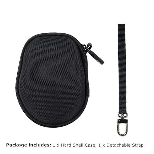 Universal Mouse Case - Hard Shell Right Hand Design Black