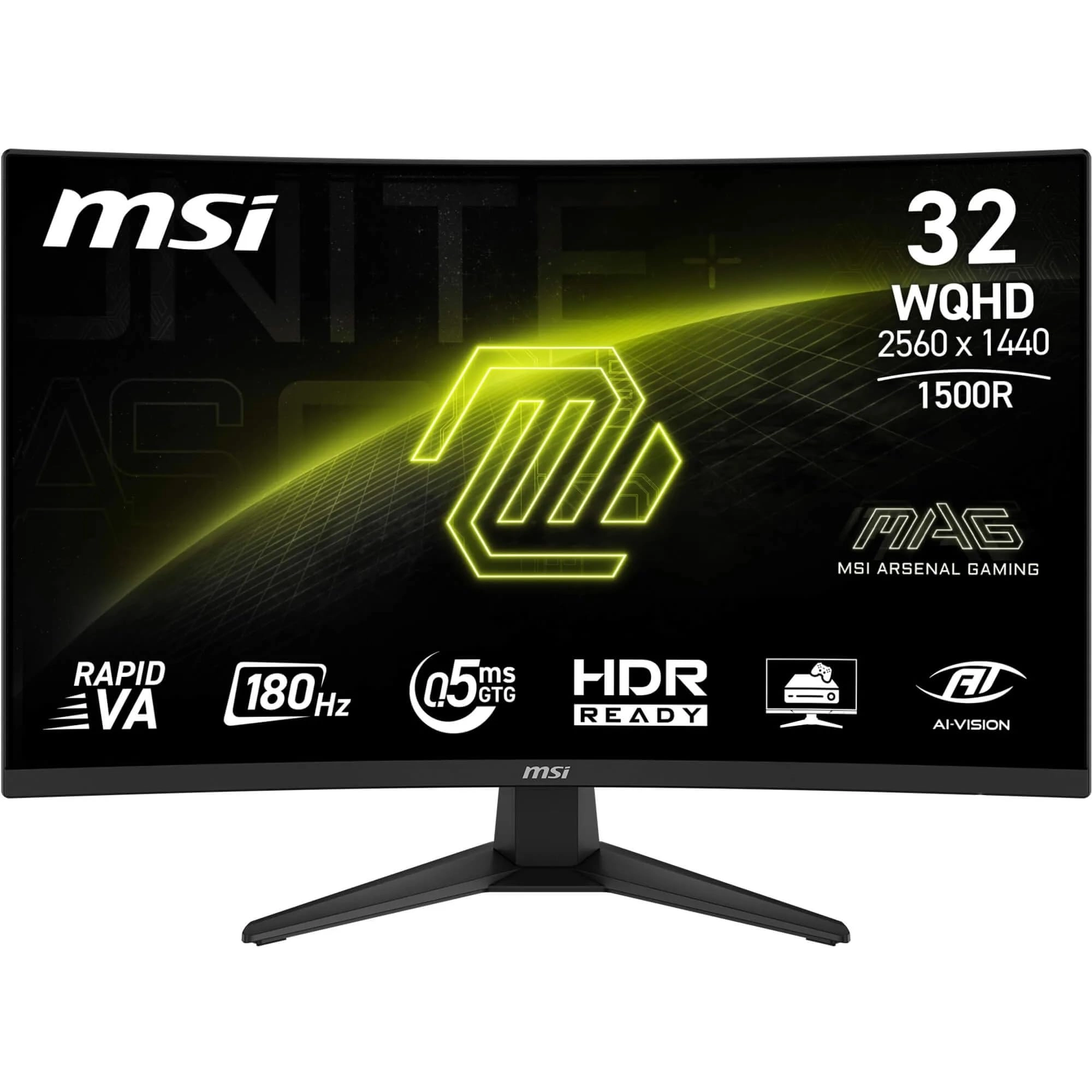 MSI MAG 321CQF E18 - 2560 x 1440 31.5 inch