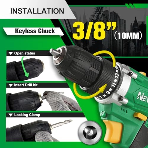 Cordless Drill - 1500 Milliamp Hours