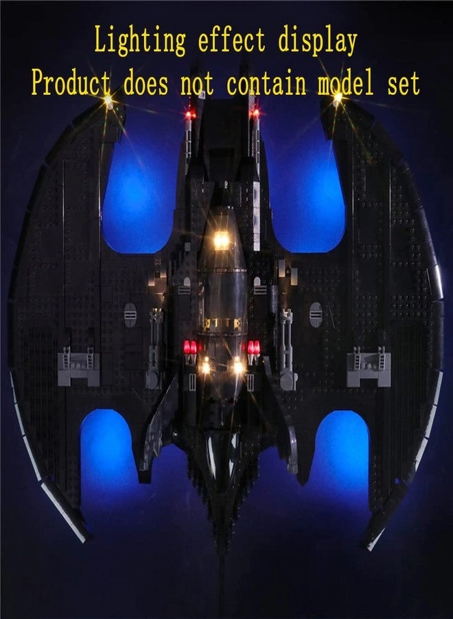 LED Light Kit - Compatible with Lego 1989 Batwing (76161)