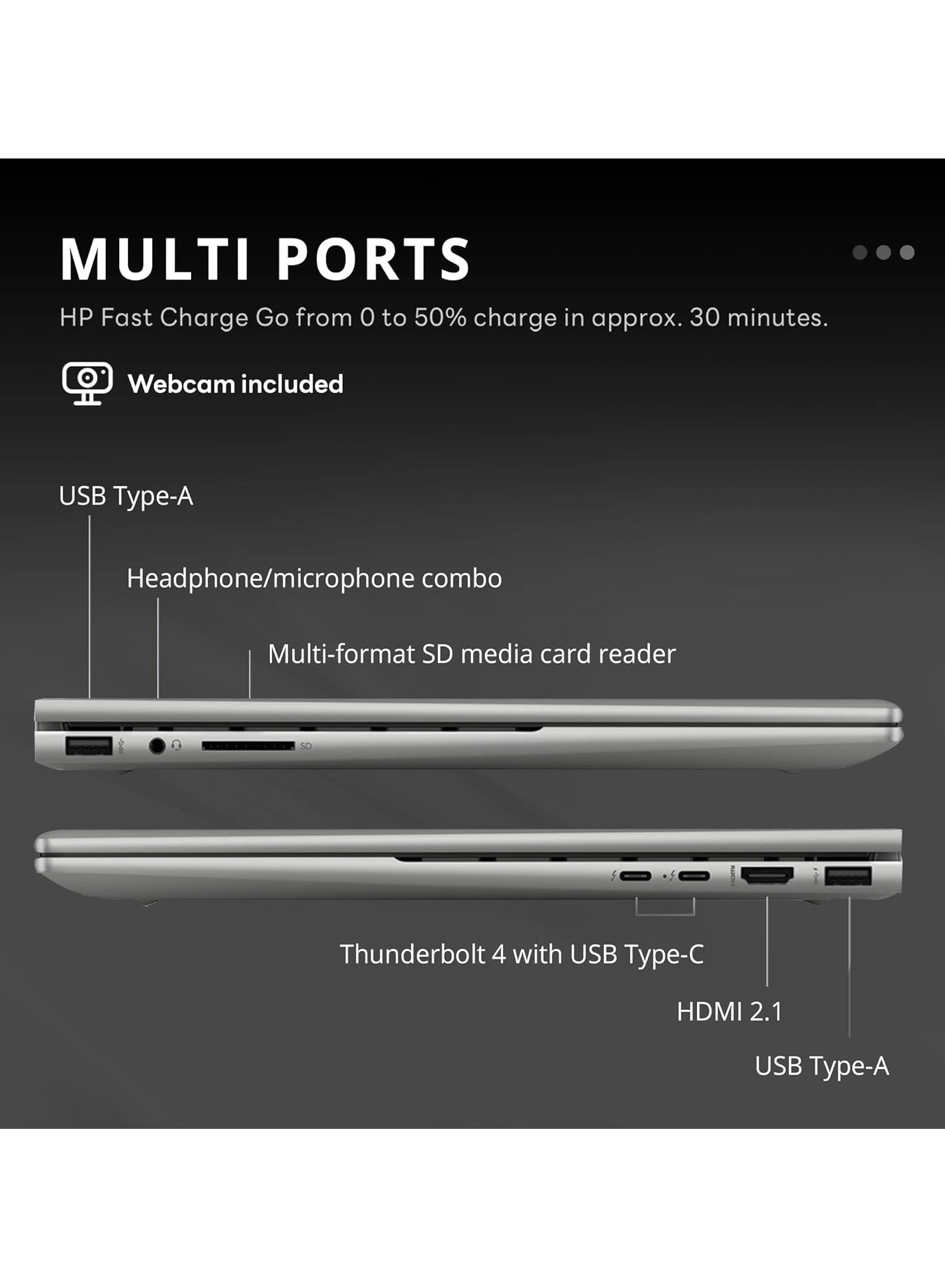 Envy x360 2-in-1 15 15-FE - 15.6'' Core Ultra 7 155U 32GB DDR5 1TB SSD