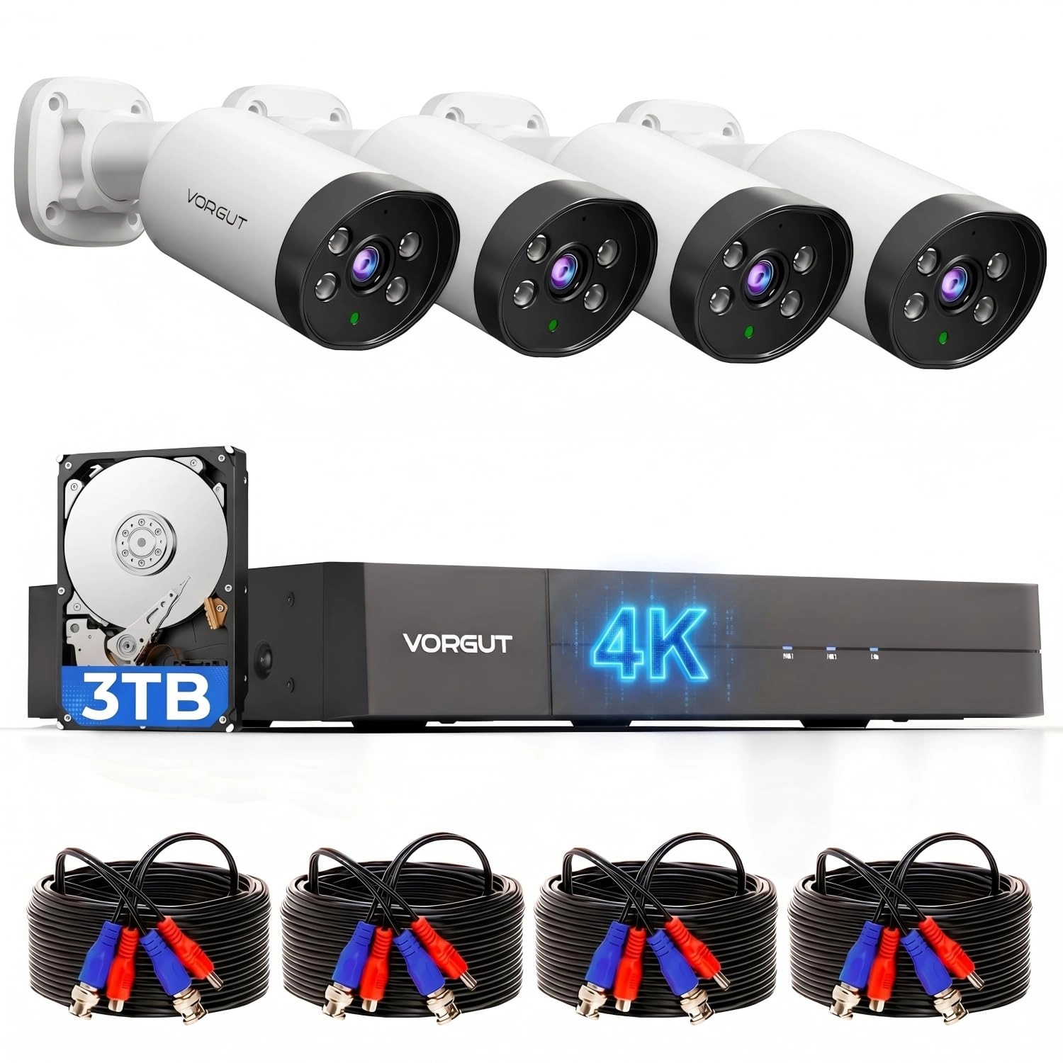 Guangzhou Juan Intelligent Tech Joint Stock Co.,Ltd X8Q3-88HB3-4 - 4X 8CH 4K