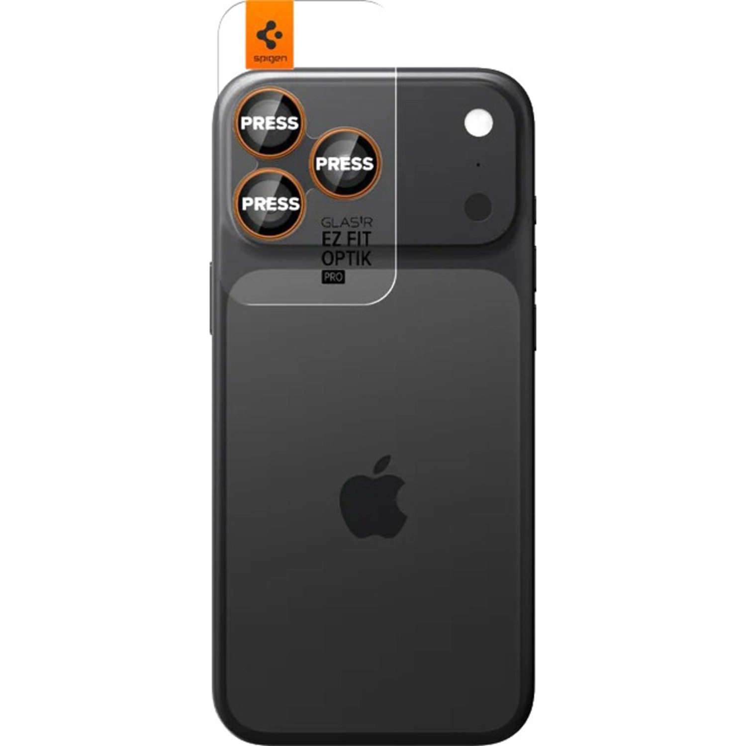Spigen Optik Pro EZ Fit - Dust Resistant Lens Protector iPhone 17 Pro Max / iPhone 17 Pro