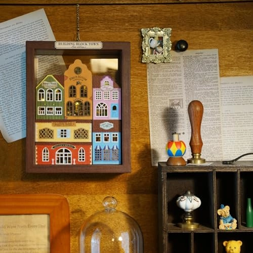 Miniature House Kit - Wood with Furniture