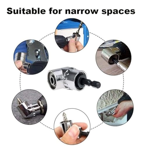 Right Angle Drill Attachment - 105 Degree 2 PCS