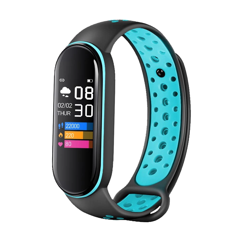 TEZER Fitness Tracker - Heart Rate Monitor Sleep Monitor 3ATM Waterproof