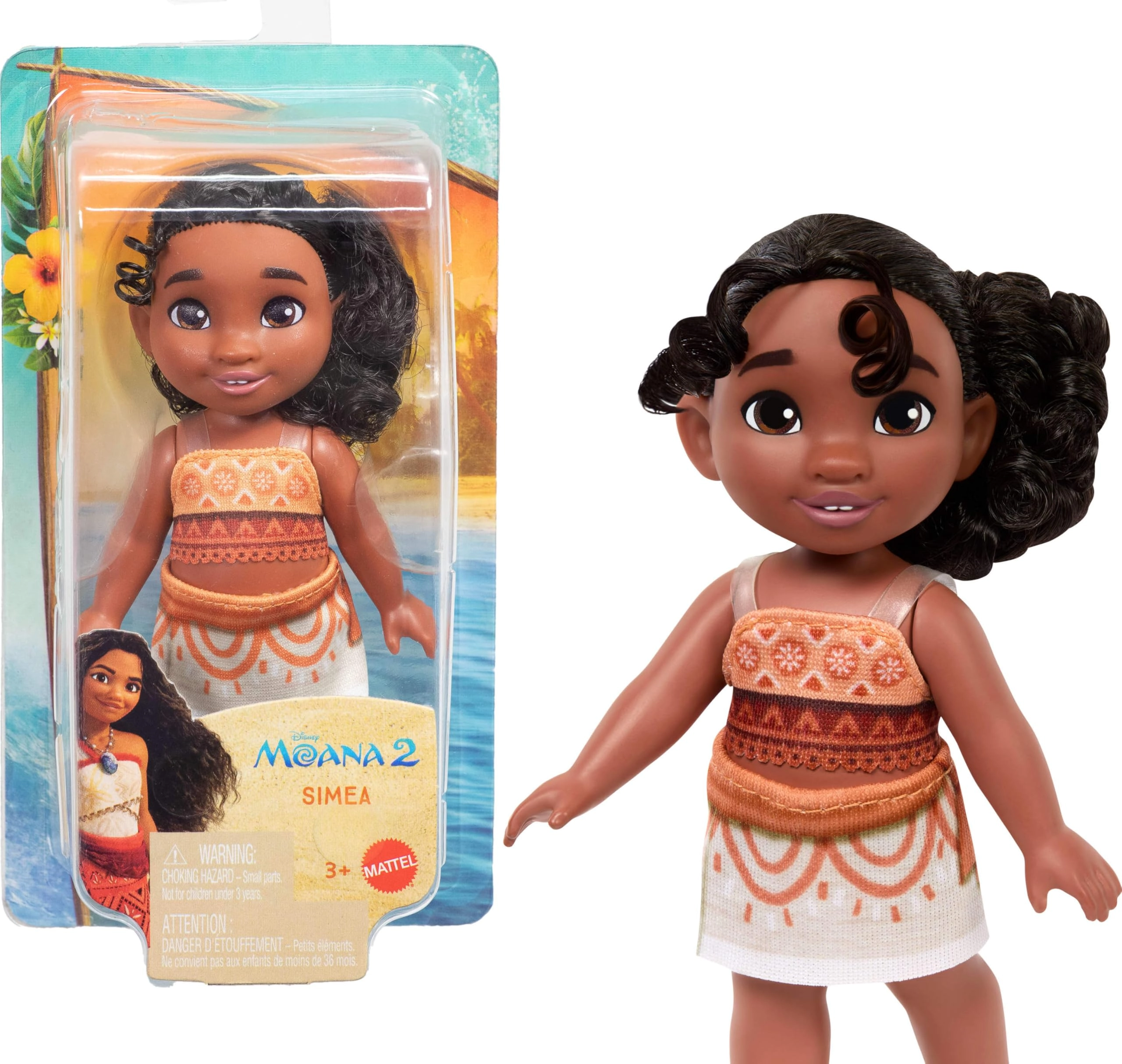 Mattel Simea Fashion Doll - Disney Moana 2 Anklet Accessory Ages 3+