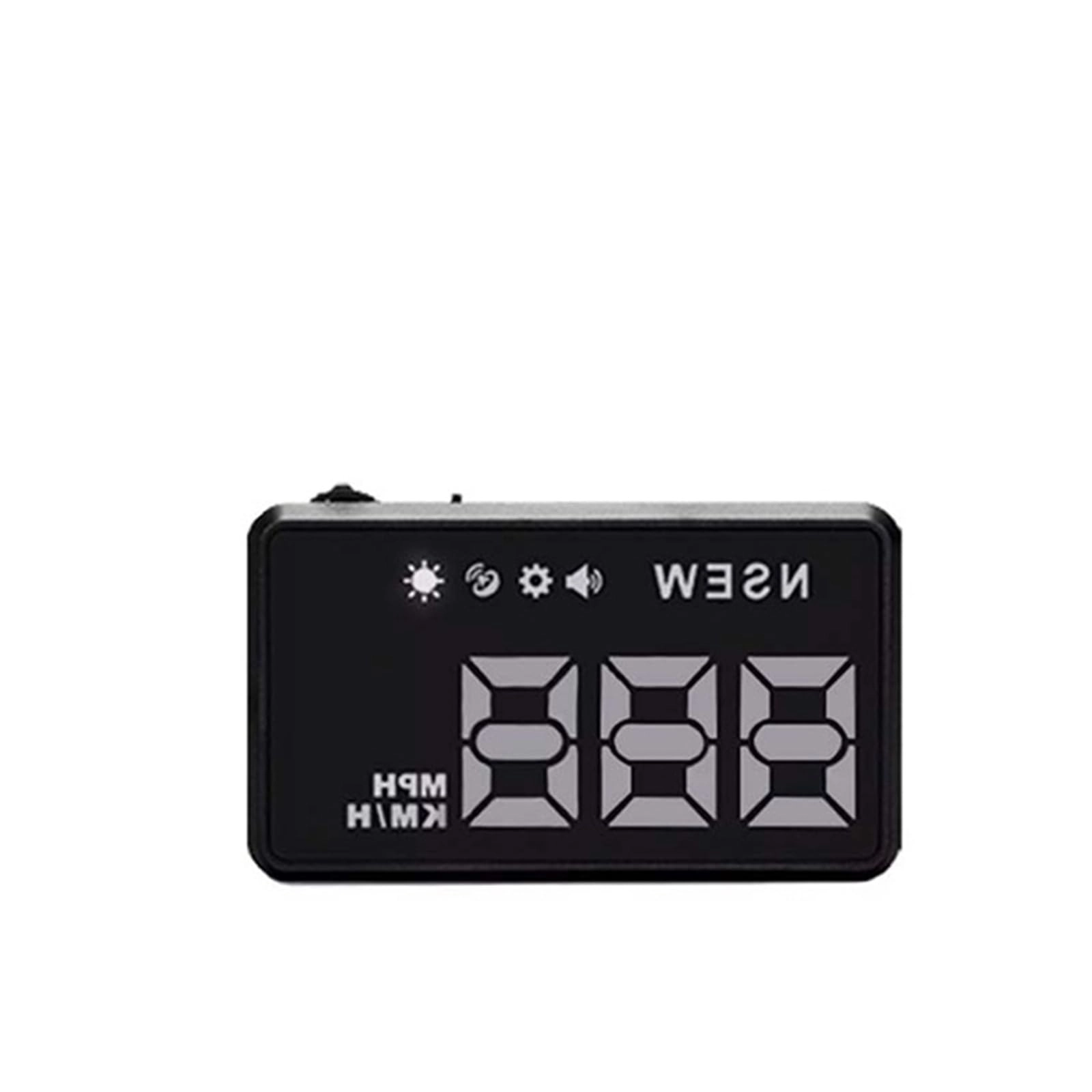 SHAKLZOP Head-up Display - KM/H MPH Compass USB Powered