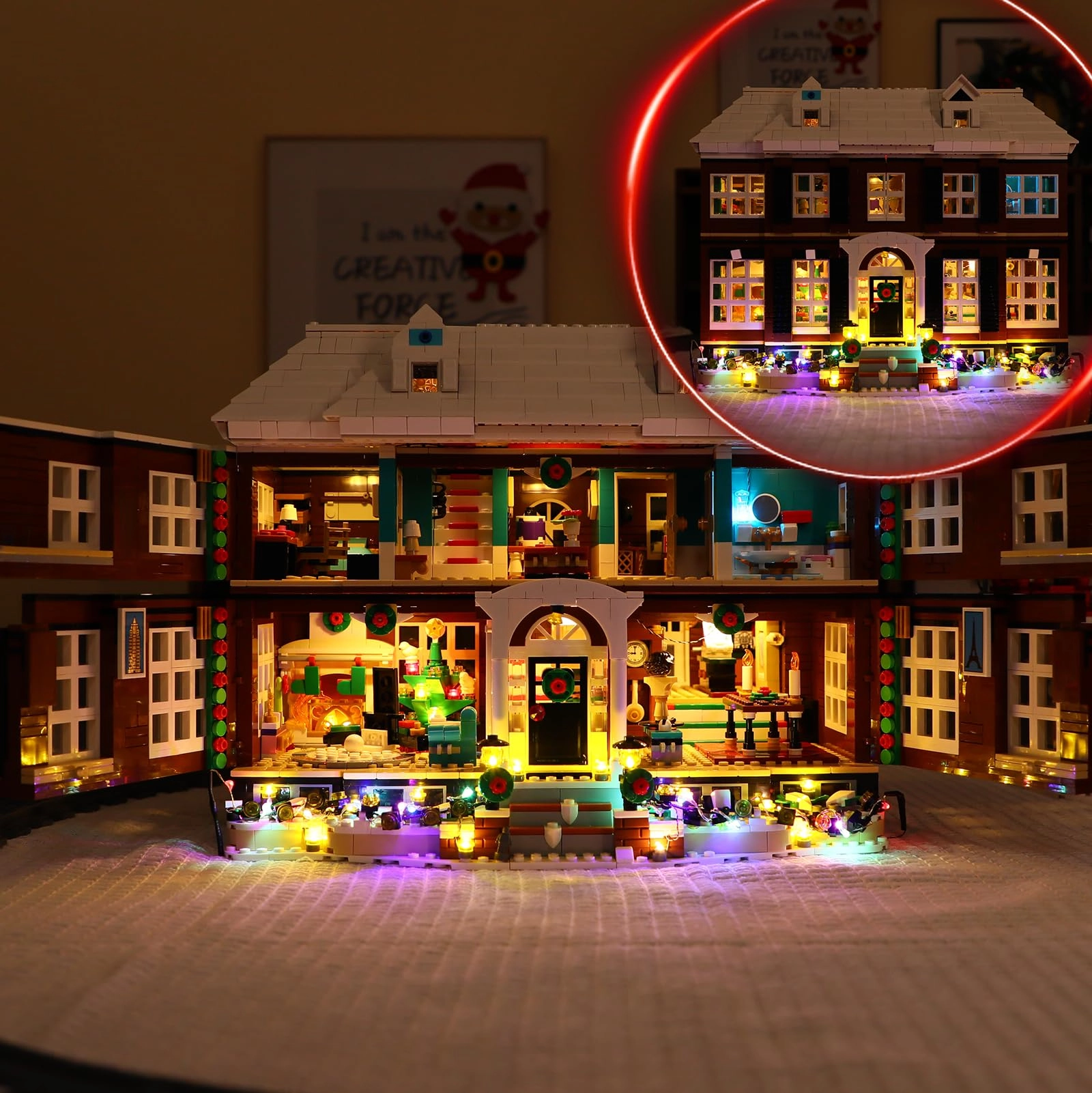 BRIKSMAX Led Lighting Kit for LEGO Home Alone 21330 - LED 53