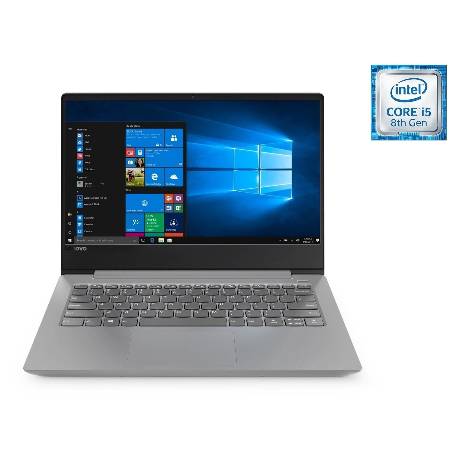 ideapad 330S-14IKB - 14'' i5-8250U 4GB DDR4 1000GB HDD 16GB SSD