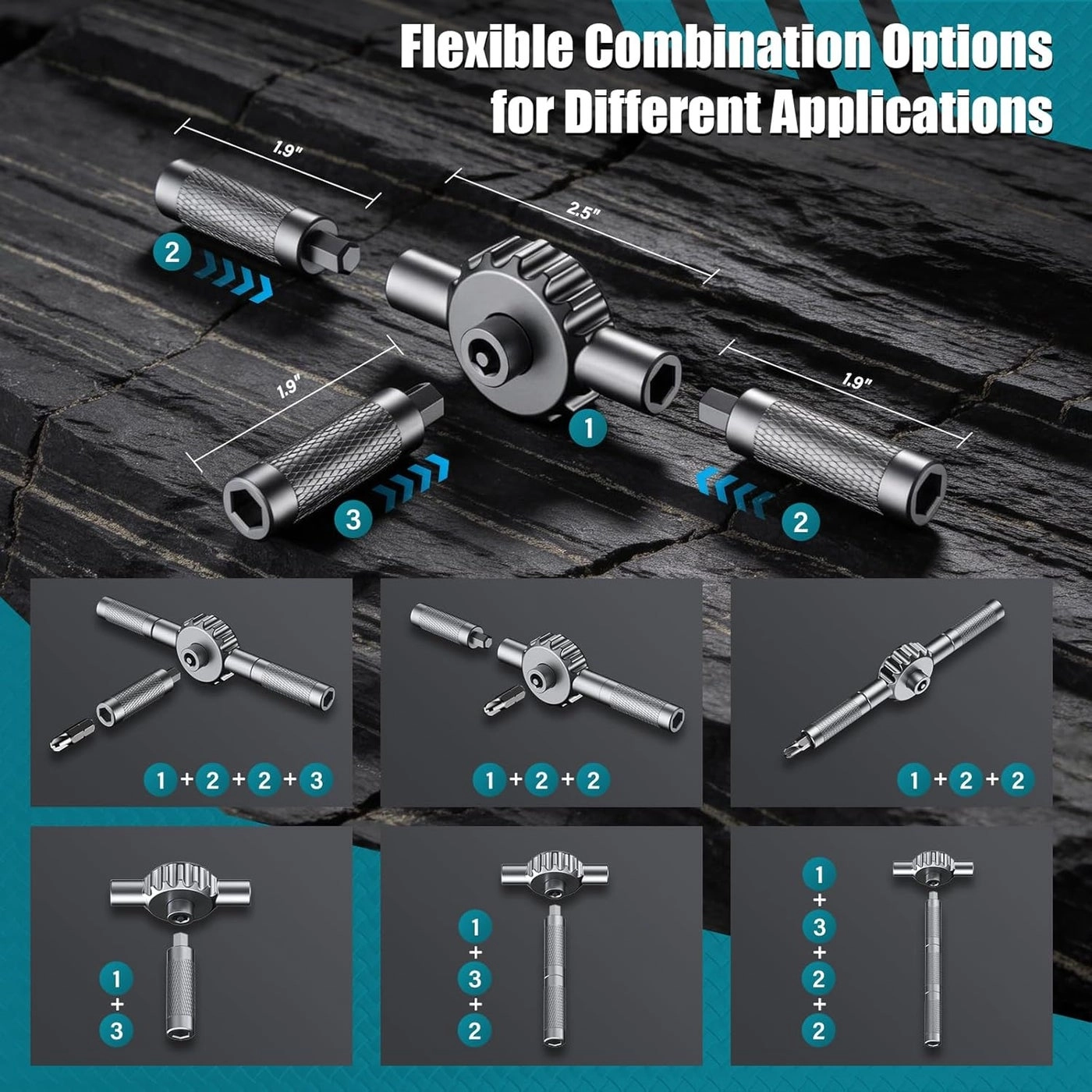 Ratchet Screwdriver Set - 66-in-1