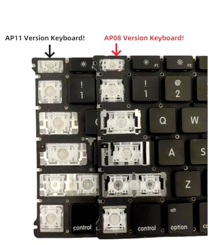 AP11 Type Left Shift Key Cap and Hinge - Black 1PCS