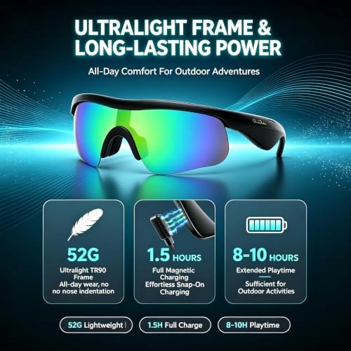 Smart Glasses - Ice Blue