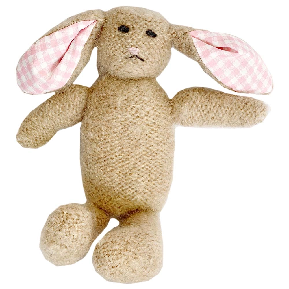 Baa Baa Black Sheep Bunny Vintage Knitted 24 cm Plush