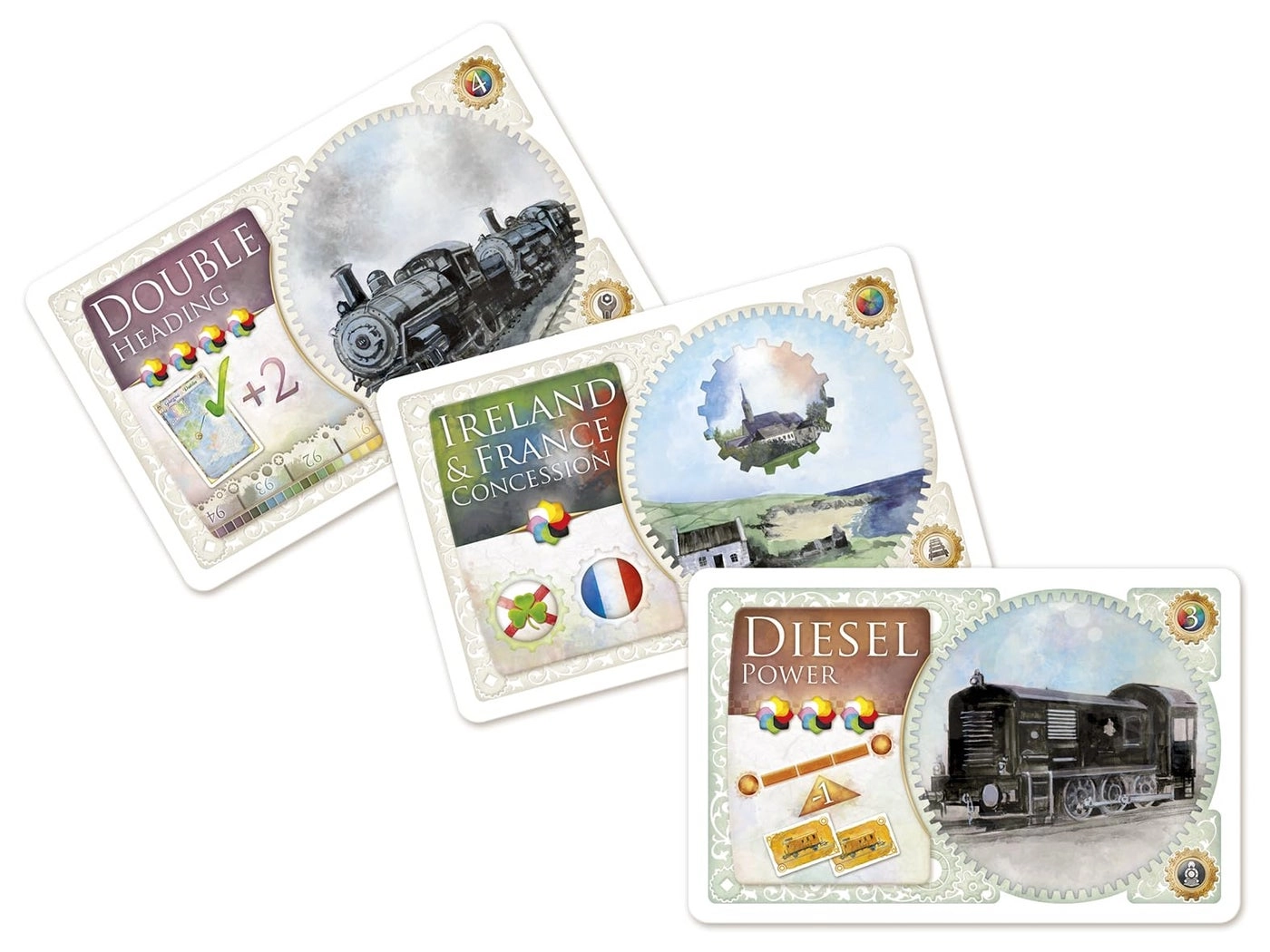 Ticket to Ride: United Kingdom + Ticket to Ride: Pennsylvania