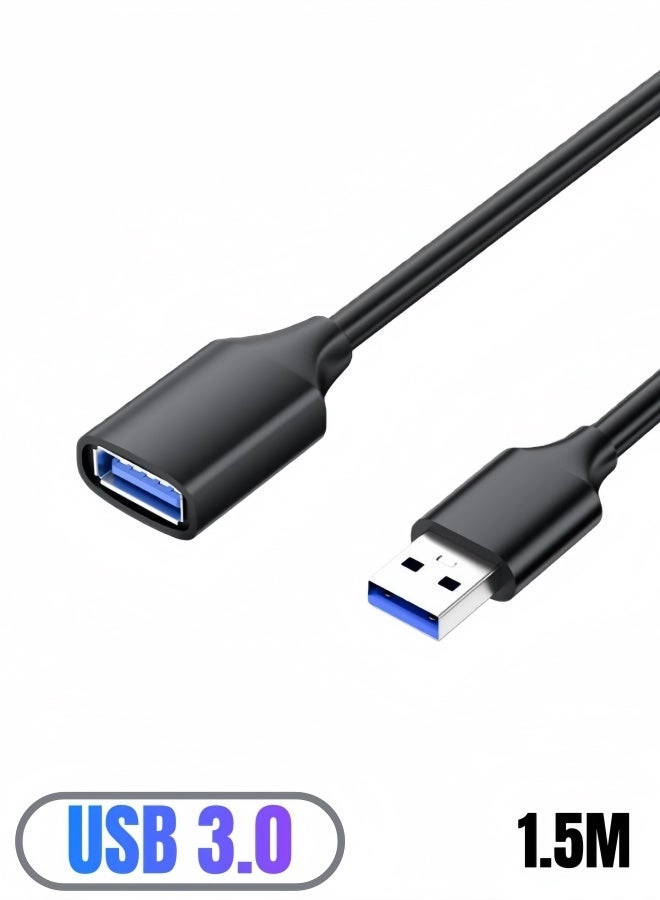YINPAGE Standard Cable 5Gbps USB-A to USB-A 1.5m Braided