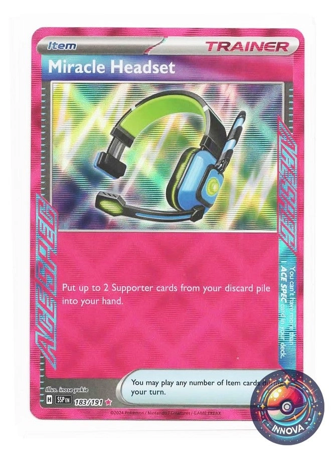 Pokémon Miracle Headset 183/191