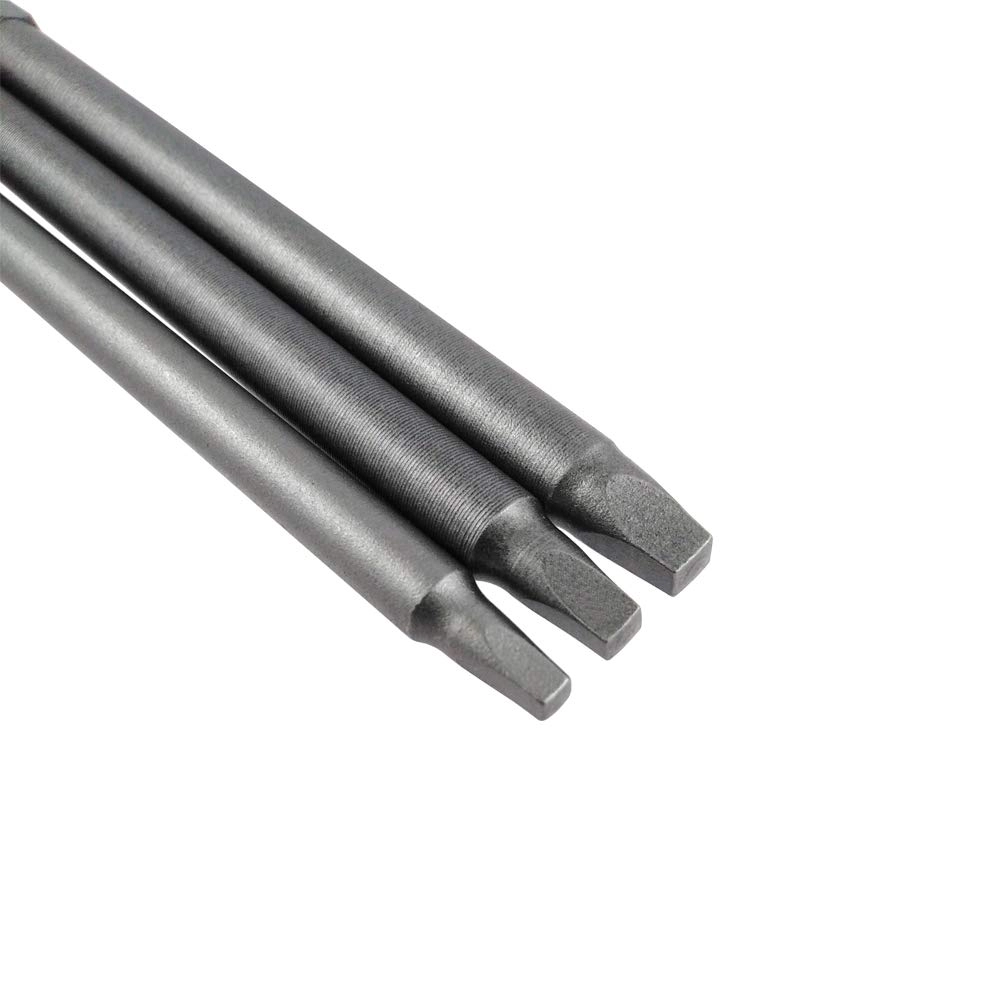 Square Head Bits - 3pcs per set 100mm