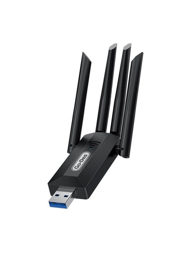 GO-DES GD-BT318 - Dual Band USB 3.0 Wireless
