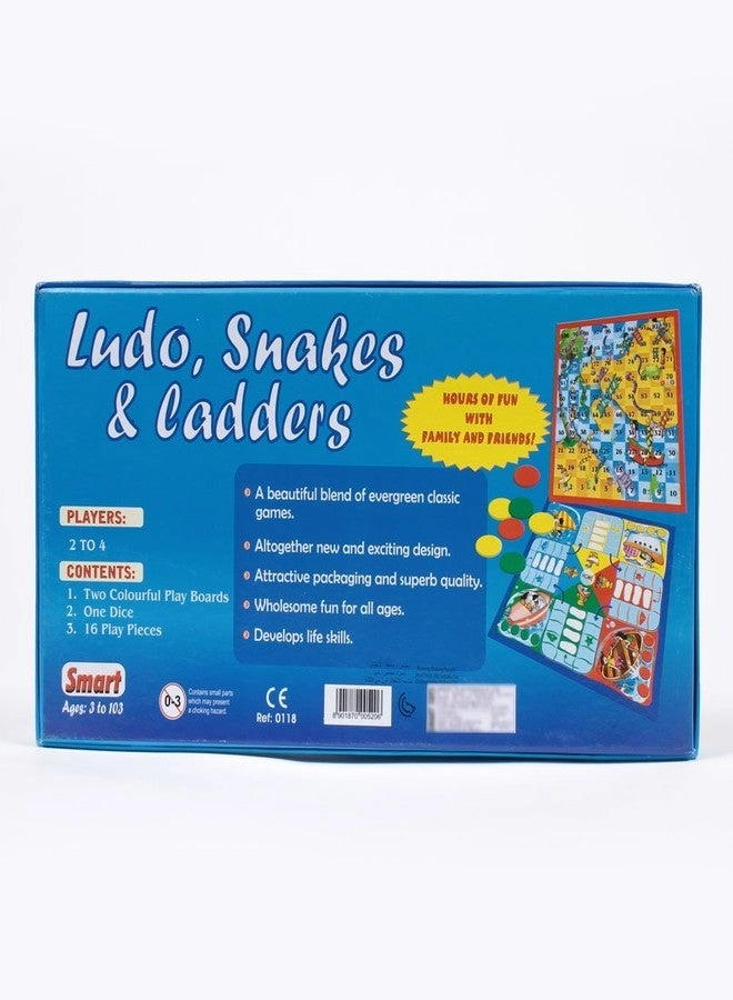 Ludo Snakes & Ladders - Multi-Color