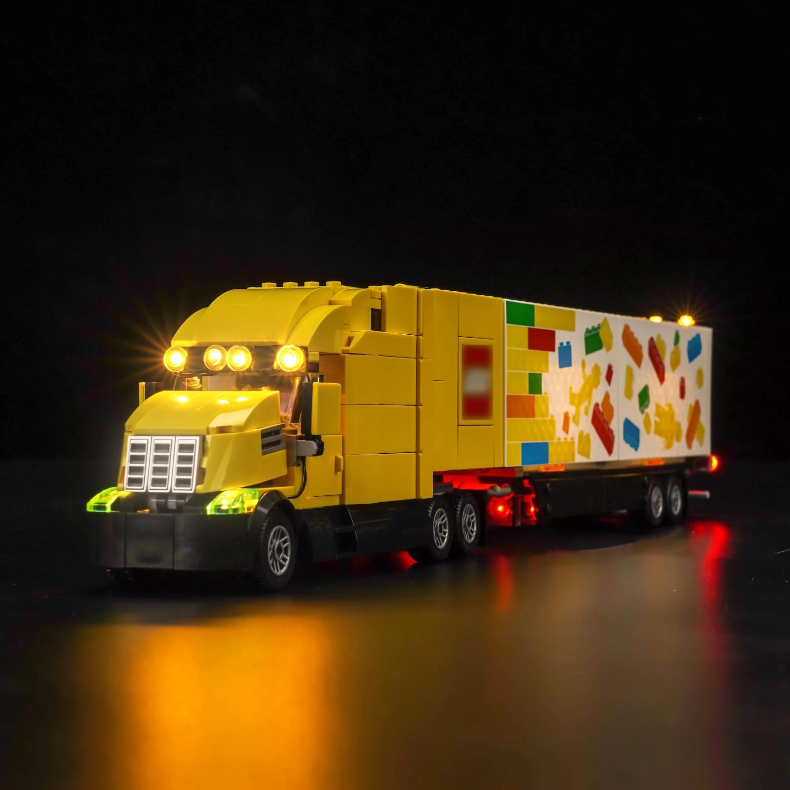 BrickBling LED Light Set for LEGO 60440 Yellow Delivery Truck - Copper 5V