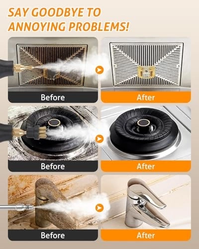 Handheld Pressurized Steam Cleaner - 3.5BAR 1.2 Liters