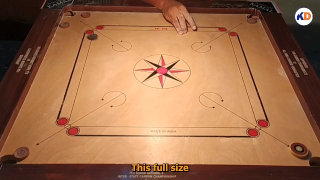 AAR-Kay Carrom Board - Vintage Plywood Champion