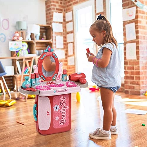 3 in 1 Carry Along Beauty PlaySet - 15 pcs (008-973A)