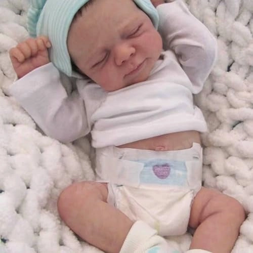 Reborn Baby Doll - 18 inch/45CM Vinyl Silicone anatomically correct boy Ages 3+