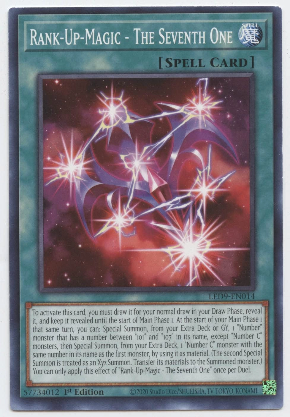 Yu-Gi-Oh! Rank-Up-Magic The Seventh One LED9-EN014