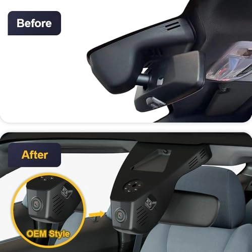 Front 4K and Rear 1080P 3840 X 2160 pixels for Toyota GR Supra 2020-2024